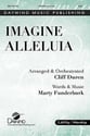 Imagine Alleluia SATB choral sheet music cover